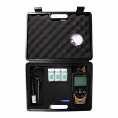 OAKTON Conductivity Meter: Conductivity, ±1% FS, 199.9 uS/cm, 0 uS/cm (MPN 3560415). Key specifications — Manufacturer Part Number: 3560415; Brand: OAKTON; Configured Test Parameters: Conductivity; Test Parameters: Total Dissolved Solids; Reagents and Solutions Included: 50 mL conductivity calibration solutions (84 μS, 141 μS, & 12.85 mS); Product Type: Conductivity Meter; Automatic Temperature Compensation Included: Manual; Conductivity Accuracy: ±1% FS.