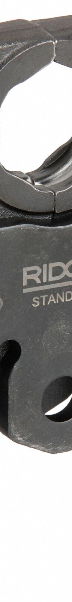 RIDGID Press Tool Jaw: 1 1/4 in Pipe, Copper, For Viega ProPress, Std Tool Types (MPN 76667). Key specifications — attr518773: Jaws; attr518762: Copper; attr518771: Copper; attr518761: Viega ProPress; attr518760: RIDGID.