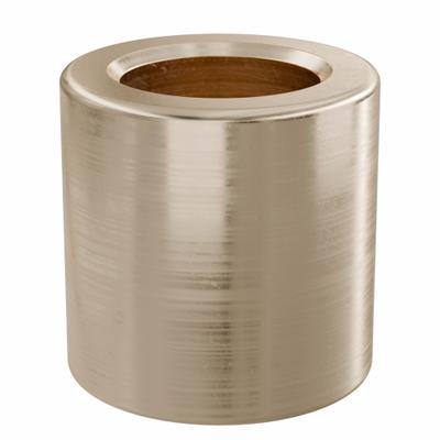 OILITE Sleeve Bearing: Bronze, SAE 841, 5 mm Bore, 8 mm OD, 8 mm Lg, 49,938 lb/sq in-fpm Max PV - Lubricated General Purpose Metallic Sleeve Bearings