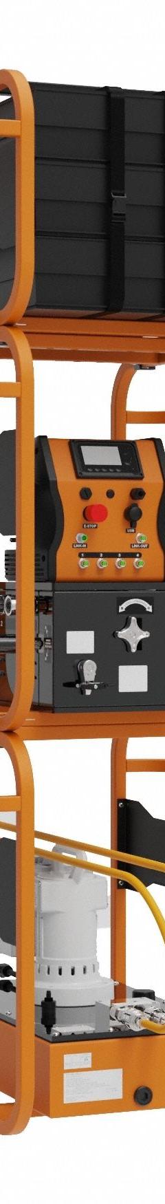 POWER TEAM Portable Motion Control System: 115 VAC, 700 cu in/min Max Flow, 10,000 psi (MPN ES14PRTXD). Key specifications — attr1401526: POWER TEAM; attr1401549: 115 VAC; attr1401540: Single Acting; attr1401558: PE551MX2.