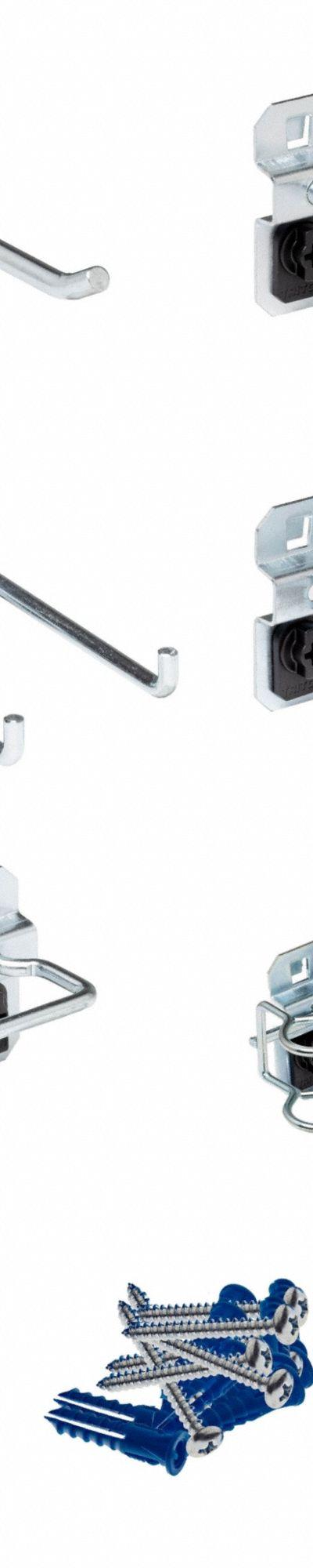 TRITON PRODUCTS Pegboard Strip Kit: Square - Square-Hole Pegboard Strip & Accessory Kits