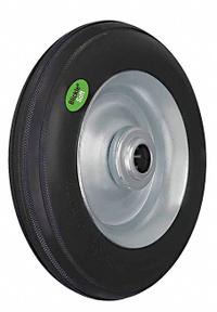 APPROVED VENDOR Solid Wheel: 10 1/4 in Wheel Dia., 3 9/32 in Wheel Wd, Rubber, 440 lb Load Capacity (MPN VW 260/20K). Key specifications — Brand: APPROVED VENDOR; Tire Sidewall Number: 10x3.5.