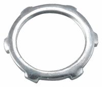 Sealing LockNut for Threaded RMC/IMC: 2 1/2 in Trade Size, Steel, Zinc Plated, IMC/RMC (MPN 1207). Key specifications — For Conduit Type: RMC; Brand: RACO.