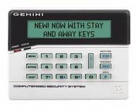 NAPCO Intrusion System Keypads: 4 3/8 in Overall Ht, 1 1/8 in Overall Lg, 5 7/8 in Overall Wd, LCD (MPN GEM-RP8LCD). Key specifications — Brand: NAPCO; Integral Zone Expander: Yes; Keypad Display Type: LCD; Product Type: Keypad.