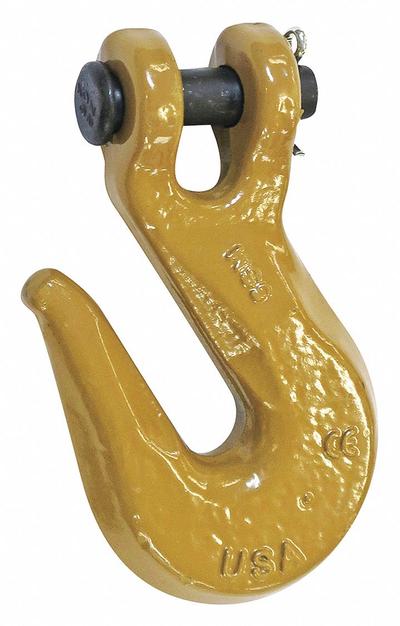 CROSBY Grab Hook: 16,420 lb Working Load Limit, 80 Hook Grade, Alloy Steel - Narrow-Opening Grab-Hooks