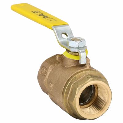 APOLLO Manual Two-Way Ball Valve: 1 in, Bronze, Straight, FNPT x FNPT - Bronze Ball Valves