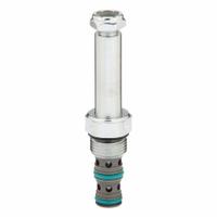 PARKER Threaded Cartridge Valve: Steel, Block-Mounted, Two Positions, Normally Closed, Three-Way (MPN DSL103A). Key specifications — attr1012059: DSL103A; attr1250696: DSL103; attr1011634: Steel; attr1011635: PARKER; attr1011636: Steel; attr1011644: C10-3.
