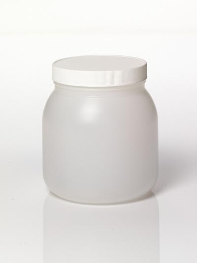 DYNALON Laboratory Jar: HDPE, Polypropylene, 64 fl oz, 149 mm Body Dia, 160 mm Ht - HDPE Lab Jars