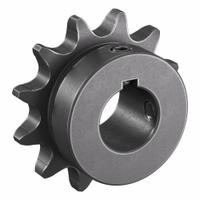 TSUBAKI Single Strand Sprocket: 41, For 1/2 in Chain Pitch, 3/4 in Bore Dia, 12 Teeth, Steel (MPN 41B12F-3/4). Key specifications — Brand: TSUBAKI.