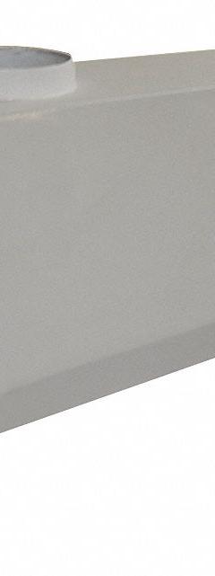 HEMCO Ducted Hood: Fiberglass, Vapor Proof, 30 in Overall Dp, 8 ft Overall Wd, Gel Coated (MPN 23080). Key specifications — Brand: HEMCO; Lighting Type: Vapor Proof; For Use With: Portable Equipment; Housing Finish: Gel Coated.
