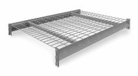 TENNSCO Shelf: 48 in x 36 in, 14 ga Beams, 5 AWG Decking, Galvanized Wire, 4,150 lb Load Capacity (MPN 6940). Key specifications — Decking Material: Galvanized Wire; Frame Finish: Powder Coated; Frame Material: Steel; Color: Gray; Includes: (2) Beams, (2) Crossbars; Brand: TENNSCO.