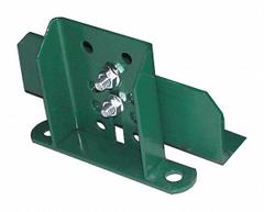 ASHLAND CONVEYOR Conveyor Support Stand: 2 11/16 in Min. Ht, 4 3/16 in Max. Ht, Steel, Green (MPN LP25M3.4). Key specifications — Stand Material: Steel; Color: Green; Brand: ASHLAND CONVEYOR.