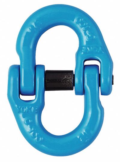 YOKE Connecting Link: 100 Grade, 5/8 in Trade Size, 5/8 in Compatible Chain Trade Size - Lifting Connecting Links