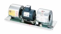 Air Curtain Blower: 9 3/4 in x 35 in x 11 in, 208-230/460 V AC, 3 Ph, 1 1/2 hp, 9 3/4 in Overall Ht (MPN 6E815). Key specifications — Brand: DAYTON.