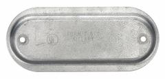 Covers for Conduit Access Fitting: Steel, Galvanized, 1 1/2 in Trade Size (MPN 570). Key specifications — Finish: Galvanized; Includes: Screws; For Use With: Hubbell Killark Threaded Rigid Conduits; Brand: HUBBELL KILLARK; Mfr. Series: Duraloy 7.