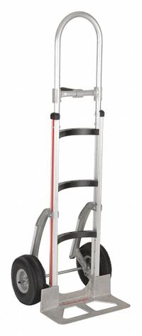 MAGLINER General Purpose Hand Truck: 500 lb, Single-Pin, Silver, Aluminum, Pneumatic, Rubber (MPN HMK53CUA45). Key specifications — Brand: MAGLINER.