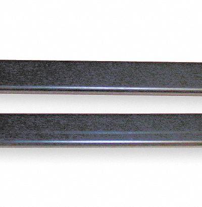 JARKE Center Brace: 48 in Overall Lg, 4 1/2 in x 11 in, 13 ga, Steel - Heavy-Duty Pin-Lock Cantilever Rack Braces