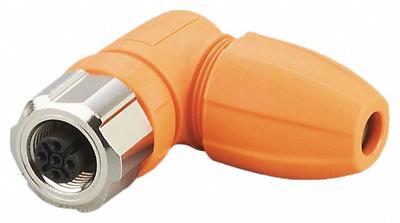 IFM Circular Connector: A Coded, 5 Socket, M12 Female Thread, IP65/IP67/IP68/IP69K - Field-Wireable Washdown-Rated M12 Circular Connectors