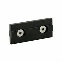 T-Slot Framing System Rollers: 10 Series, 1 7/8 in L x 13/16 in W x 5/16 in H, Black, Double Mount (MPN 6793-1). Key specifications — Brand: 80/20; Housing Material: UHMW PE; Finish: Smooth.