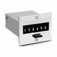TRUMETER Electronic Counter: Electromechanical Counters, Front Panel Mounting, Analog, Analog, Black (MPN P8-4906-24VC). Key specifications — Mounting Style: Panel; Brand: TRUMETER; Manufacturer Part Number: P8-4906-24VC; Meter Type_Broad: Analog.