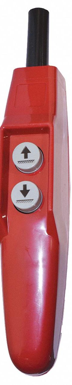 COFFING Two Button Pendant Station: Electric Chain Hoists, Coffing JLC, 36900R. Key specifications — Manufacturer Part Number: 36900R; Compatible Hoist Type: Electric Chain Hoists; Compatible Series: Coffing JLC; Compatible with Manufacturer Part Number: 08262W; Functions: Up/Down; Product Type: Two Button.