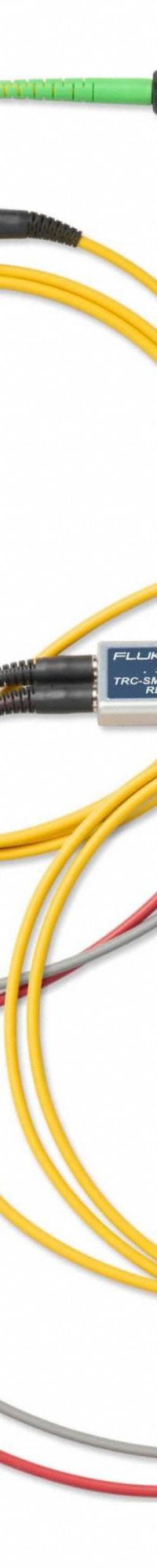 FLUKE NETWORKS Test Reference Cord Set: Test Reference Cord Set, CFM-TRC-S-MPO16P, CertiFiber™ Max. Key specifications — Brand: FLUKE NETWORKS; Product Type: Test Reference Cord Set; Compatible Series: CertiFiber™ Max; For Use With: Single-Mode MPO 16 Unpinned Cables; Includes: Bag; Manufacturer Part Number: CFM-TRC-S-MPO16P.