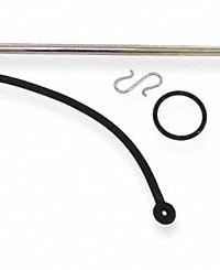 VELVAC Slider Bar and Hose Suspender Kit: Stainless Steel, Silver (MPN 580066). Key specifications — Includes: Slide Bar; Brand: VELVAC.