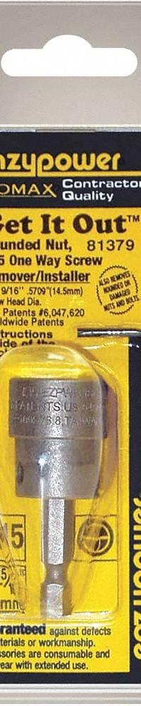 EAZYPOWER Driver Bit: Power Bit, Imperial, One-Way Head, #18-20 Bit Industry Size, Std, Impact Rated (MPN 88256). Key specifications — attr1119788: #18-20; attr1119790: Impact Rated; attr1119791: S2 Steel; attr1119798: EAZYPOWER; attr1119795: Hex.