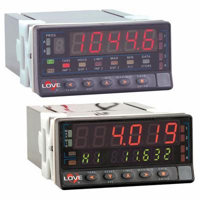 Dwyer Panel Meter: 0 V DC – 10 V DC, 0.55 in Digit Ht - Max., 0.31 in Digit Ht - Min. - DC Current Digital Panel Meters