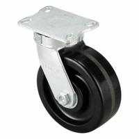 APPROVED VENDOR Plate Caster: Swivel, No Brake, Phenolic, 8 in Wheel Dia, 3 in Wheel Wd, Slot (MPN P27S-PH080R-16). Key specifications — Wheel Bearing Type: Roller; Wheel/Tread Color: Black; Brand: APPROVED VENDOR; Caster Type: Swivel.