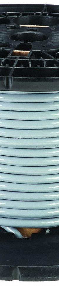 CHAINFLEX Control Cable: 18 AWG Conductor Size, 7 Conductors, PVC, 100 ft, Gray (MPN CF130US-07-07-100). Key specifications — Conductor Size: 18 AWG; Minimum Bend Radius Factor - Fixed: 5 x OD; Minimum Bend Radius Factor - Flexible: 7.5 x OD; Shielding: Unshielded; Brand: CHAINFLEX.