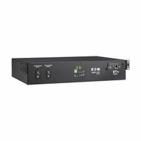 EATON TRIPP LITE PDU: Single-Phase, 240V AC, 16 Outlets, (16) C13/(2) C19/L6-30R, Metered, 2 RU (MPN PDUMNH30HVAT2). Key specifications — Plug Type: NEMA L6-30P; Brand: EATON TRIPP LITE; Phase: Single-Phase; Maximum Input Voltage: 240V AC; Receptacle Type: (16) C13; Mounting Location: Wall; Facing: Rear.