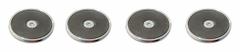 TENSABARRIER Wall Unit Magnet: Black, 1/2 in Overall Ht, Magnetic-Mount (MPN MAG-HD-4PCK). Key specifications — attr193628: TENSABARRIER; attr981604: Tensabarrier Wall Unit; attr981605: Hardware; attr981606: Metal; attr981612: Wall Unit Magnet; attr1005082: Magnetic-Mount.
