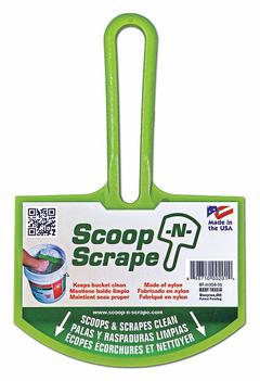 BUDDY TOOLS LLC Bucket Scoop: Nylon, 9 1/8 in Overall Lg, Nylon (MPN BT-JN316-01). Key specifications — attr1016349: Nylon; attr1004982: BUDDY TOOLS LLC; attr1016347: Buckets; attr1016348: Nylon.