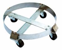 APPROVED VENDOR Drum Dolly: 800 lb Load Capacity, For 30 gal Container Capacity, Round, (4) Swivel (MPN 6FVH5). Key specifications — Caster/Wheel Configuration: (4) Swivel; For Container Capacity: 30 gal; Deck Shape: Round; Brand: APPROVED VENDOR.