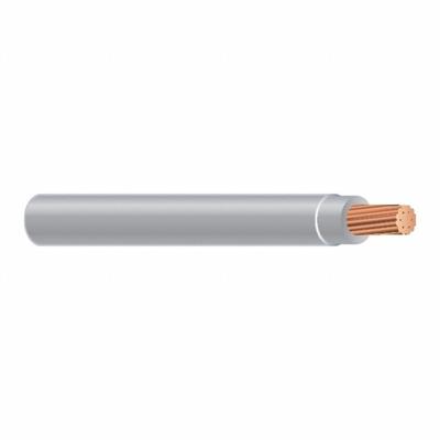 APPROVED VENDOR Building Wire: Copper, 14 AWG, 1 Conductors, Stranded, Gray, 1,000 ft Lg - Copper THHN/THWN-2 Building Wires