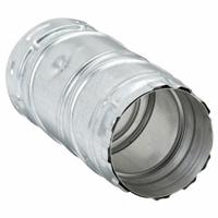Gas Vent Elbow: 4 in Duct, 8 3/4 in Lg, Steel, Category I, Galvanized Steel (MPN 4EAL). Key specifications — Finish: Galvanized; Brand: AMERI-VENT; Product Type: Gas Vent Pipe; Material: Steel; Connection Type: Snap Lock; Vent Material: Outer Galvanized Steel w/ Inner Aluminum Liner.
