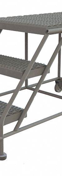 TRI-ARC Mobile Work Platform: 2.5 ft Platform Ht - Max, 24 in x 35 in, Steel, 800 lb Load Capacity (MPN WLWP032436). Key specifications — Mobility: Rolling; Brand: TRI-ARC; Color: Gray; Height Adjustability: Fixed Height; Includes Handrails: Handrails Not Included; Locking Mechanism: No Locking Mechanism; Handrails: No Handrails.