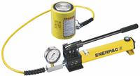 ENERPAC Low Profile Ram and Pump Set: 30 ton Cylinder Nominal Capacity, 2 3/8 in Cylinder Stroke (MPN SCL302H). Key specifications — attr96781: RCS302; attr96779: 6Z068 (Mfr. No RCS302); attr96780: 6W462 (Mfr. No. P392); attr98877: ENERPAC.