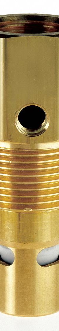 CONRADER Check Valve: In Tank, Brass, 3/4 in (F)NPT, 1 in (M)NPT, 500 psi Max. Pressure (MPN CTB341). Key specifications — attr291949: 3/4 in (F)NPT; attr291950: 1 in (M)NPT; attr291957: Brass; attr294749: CONRADER.