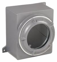 HUBBELL KILLARK Hazardous Location Enclosure: Enclosure and Lens Cover, 6 in x 6 in x 6 in, Screws (MPN GRE-300L). Key specifications — Brand: HUBBELL KILLARK; Closure Method: Screws.