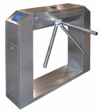TURNSTILE Drop-Arm Turnstile: 2-Way, Waist High Gate, Electric, 40 in Overall Ht, 48 in x 30 in (MPN 1100E-SS-DA). Key specifications — attr193643: TURNSTILE; attr982383: Stainless Steel; attr982388: Brushed; attr982390: Controlled; attr982378: Electric.