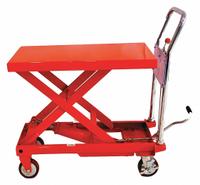 SOUTHWORTH Scissor Lift Table: Not Powered, 600 lb Load Capacity, 32 in L x 20 in W, Steel, Single (MPN XP24-600). Key specifications — Platform Material: Steel; Brand: SOUTHWORTH.