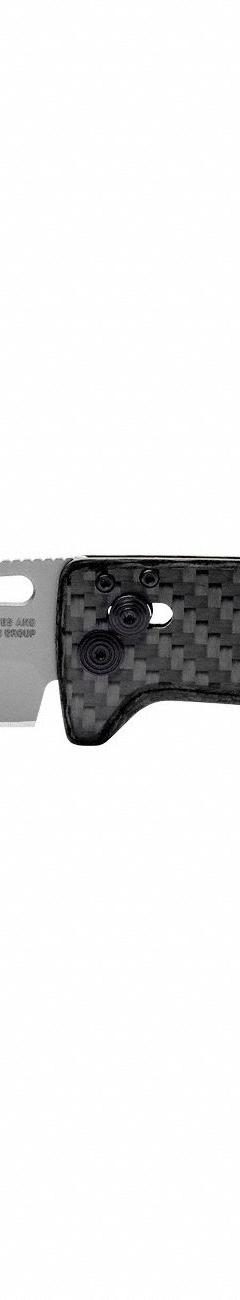 SOG Folding Utility Knife: 2 3/4 in Blade Lg, 3 1/2 in Closed Lg, 6 1/2 in Overall Lg, Carbon Fiber (MPN 12-63-01-57). Key specifications — attr307537: Carbon Fiber; attr307538: Yes; attr324882: SOG.