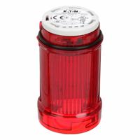 EATON Tower Light Module: Flashing, 110/120V AC, Red, 43 mm Overall Dia, 3 in Overall Ht, SL4 (MPN SL4-BL120-R). Key specifications — Brand: EATON; Compatible with Series: SL4; Lens Color: Red; Operating Voltage: 110/120V AC; Manufacturer Part Number: SL4-BL120-R.