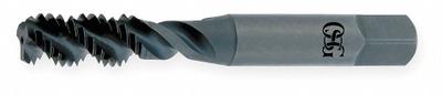 OSG Spiral Flute Tap: #6-32 UNC, H3 / 2B-3B, 2 Flute, Plug Chamfer - General Purpose Spiral-Flute Taps