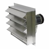 Exhaust Fan: 18 in Blade, 1 Speed, 1/3 hp, Totally Enclosed Air Over, 3,200 cfm, 230/460V AC, 3 ph (MPN AX18-4M). Key specifications — Hazardous Location Class: Class I, Div 1, Group C and D; Class II, Div 1, Group F and G; Brand: CANARM; Motor Enclosure: Totally Enclosed Air Over; Frame Material: Aluminum; Number of Speeds: 1; Frame Finish: Aluminum; Nameplate Voltage: 230/460V AC.