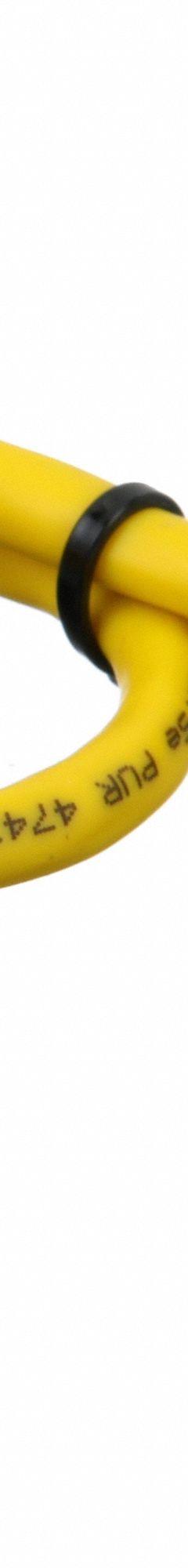 HARTING Cordset: Cat6a, RJ45 Male Straight x RJ45 Male Straight, 2 m Lg, PVC, Yellow, Shielded, IP20 (MPN 09484747757020). Key specifications — Brand: HARTING; Cable Jacket Color: Yellow; IP Rating: IP20; Performance Category: Cat6a.