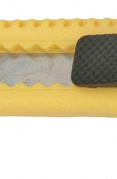 ABILITY ONE Snap-Off Utility Knife: 6 in Overall Lg, Textured, 8 Segments, 0 Blades Stored, Black (MPN 5110-01-621-5255). Key specifications — attr307932: Textured; attr307935: Black; attr307939: Plastic; attr307957: Contoured; attr324893: ABILITY ONE.
