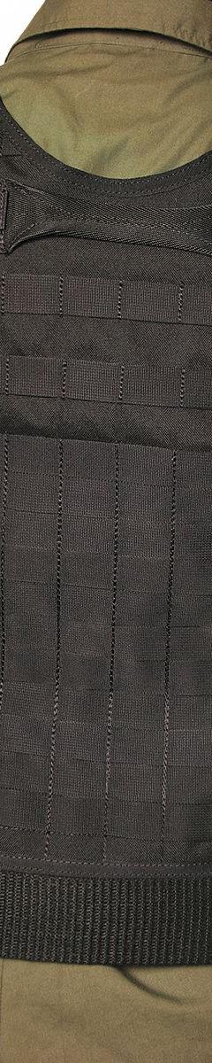 BLACKHAWK Tactical Vest: Black, Universal, Nylon Mesh (MPN 37CL66). Key specifications — attr188453: Nylon Mesh; attr188454: No. 10 YKK Vislon zippers/Side-Release Buckles.